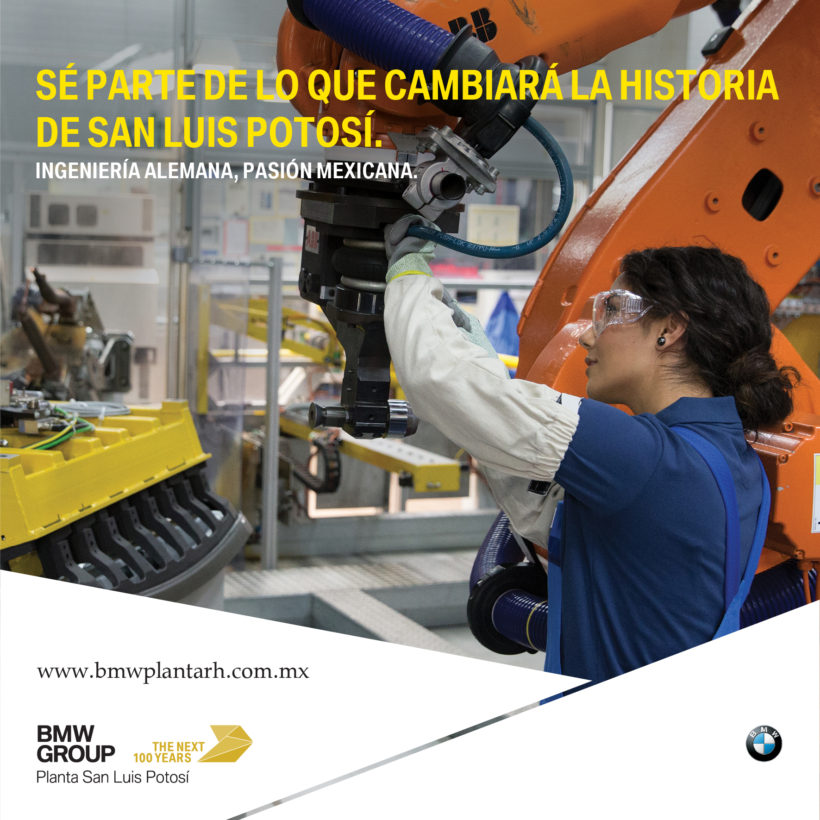 BMW planta San Luis Potosí ya esta ofreciendo empleos, aplica aquí